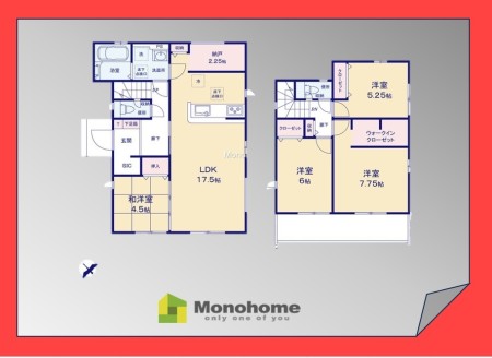 習志野市屋敷4期1棟　1号棟