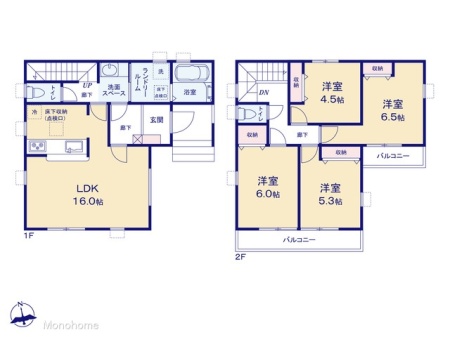 三郷市早稲田第10　1号棟
