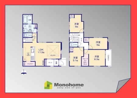 船橋市駿河台4期　1号棟