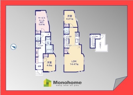 足立区伊興317　1棟　1号棟
