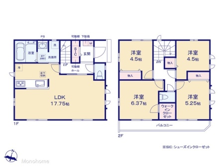 足立区保木間4丁目21番　D号棟
